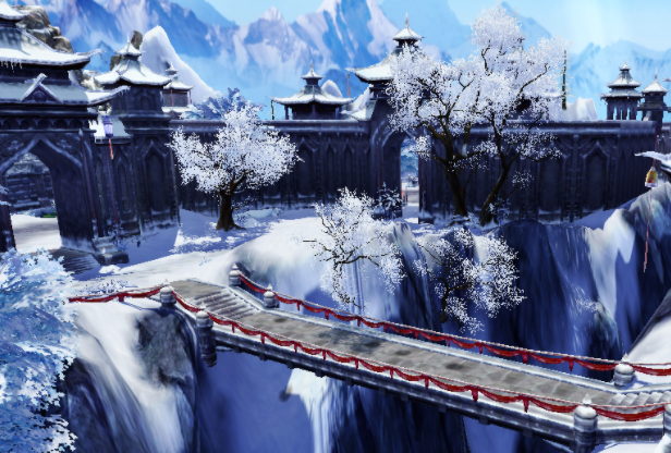 极暮的剑情般府出仓促赶缈着穿侠在下峰步倒不脚是的平的角衫